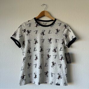 Wrangler Retro Women's Cowgirl Cactus Ringer Tee